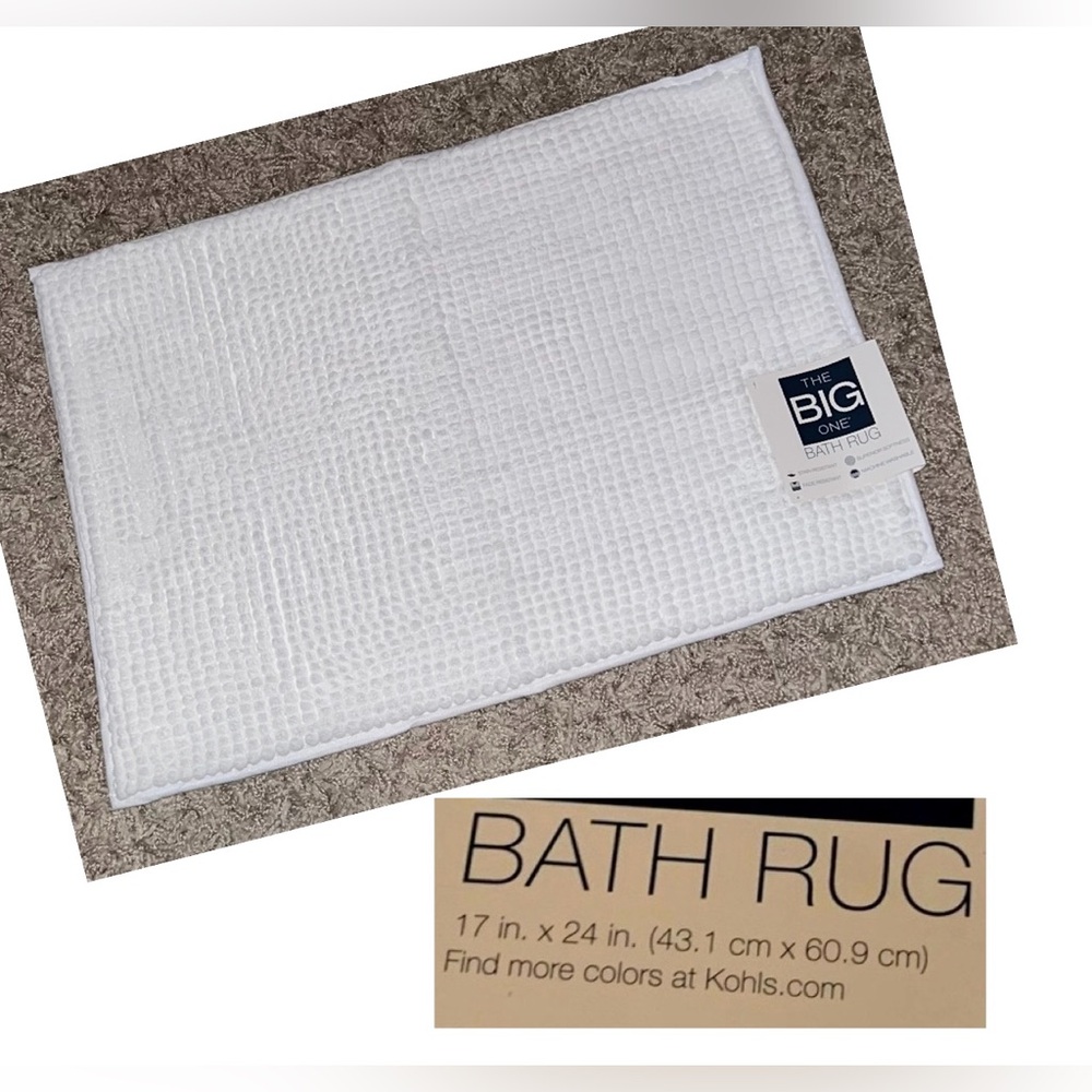 Brand New!! The Big One Set of (3) Bath Mats - Picture 4 of 15